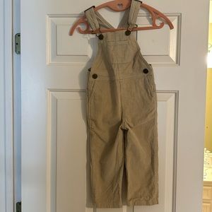 Boys Little English corduroy overalls